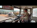 DAPOLI TO MUMBAI FULL JOURNEY MSRTC SEMI LUXURY HIRKANI ST BUS CABIN RIDE