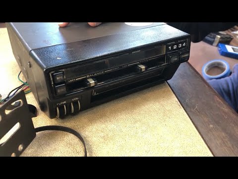 Unboxing a Sanyo FT863M Vintage Car 8-Track Player - Tinker Tailor Solder Bry