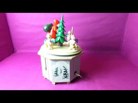 Steinbach uralte Spieluhr Nr.108 - seltenes Sammlerstück aus dem Erzgebirge