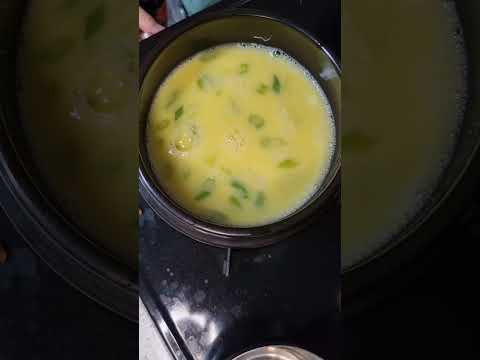 Trứng hấp Hàn Quốc (계란찜) #youtubeshorts
