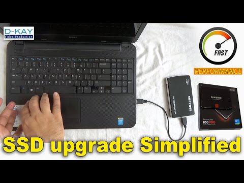 SSD to Boost the Laptop Performance - Installing Samsung 850 Pro on Windows 10