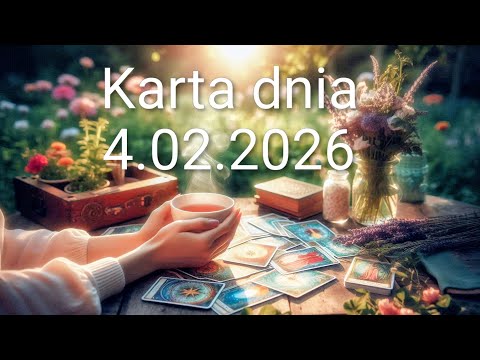 Tarot❤️Karta dnia❤️4.02.2026 Środa 