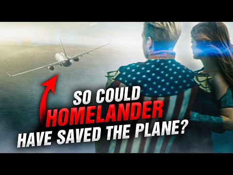 So Could Homelander have saved Flight 37?