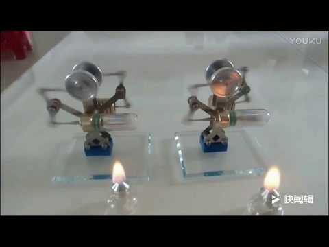 Stirlingkit - Miniature Balance Stirling Engine Model Kit Toy