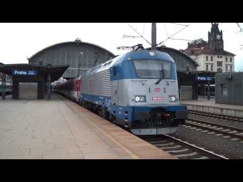 Škoda 109E na Ex 129 HRADČANY do Žiliny - Praha hlavní nádraží