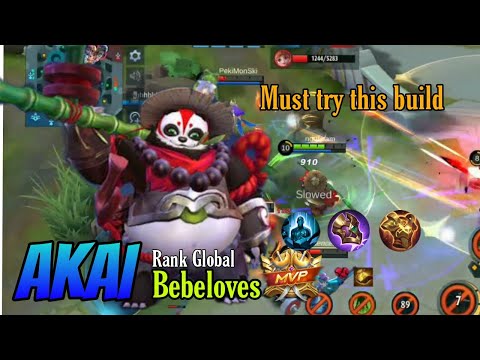 AKAI AGGRESSIVE ROAMING | Perfect Rotation and Ganking - Mobile Legends