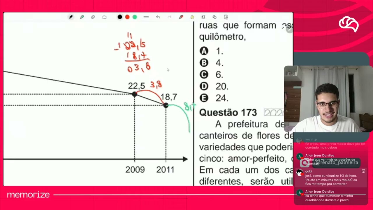 Resolução em Vídeo — Questão 171 ENEM 2020 PPL