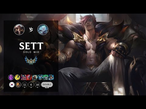Sett Mid vs Viego - KR Challenger Patch 12.20