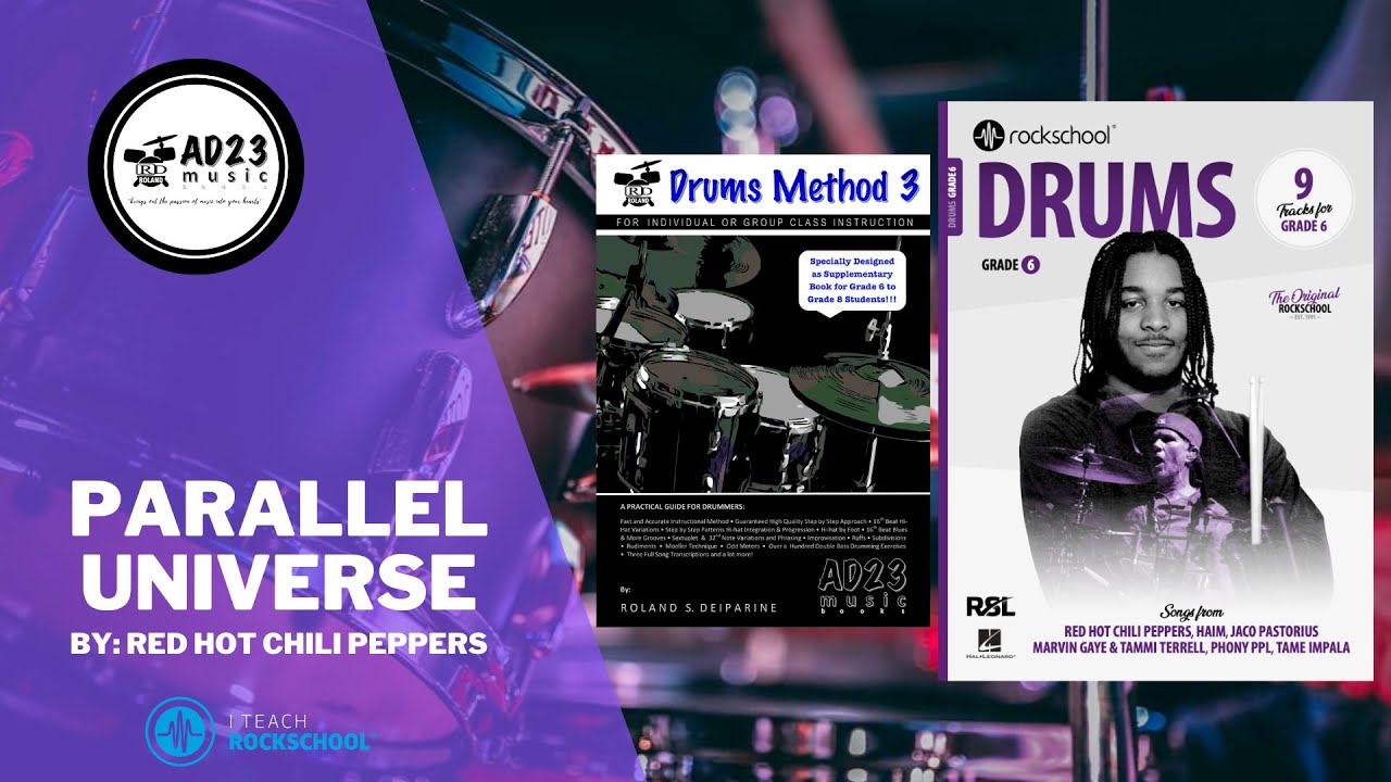Parallel Universe | Rockschool Drums Grade 6 2024