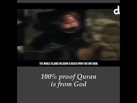 100% proof Quran is from God