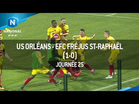 J25 : US Orléans - EFC Fréjus St-Raphaël (1-0)