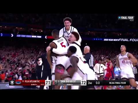 Lamont Butler Hits Buzzer Beater to Send San Diego State to the Finals!