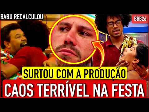 🔴BBB26 AO VIVO: FESTA DA LÍDER SAMIRA COM VOLTA DO BRENO E JULIANO + COWBOY BARRADO NO BAILE