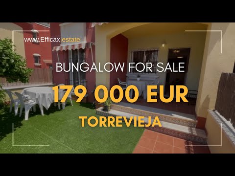 SOLD 🎉  Bungalow in Aguas Nuevas, Torrevieja | Costa Blanca Property | Buy house in Spain near sea