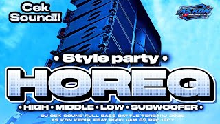 Download lagu DJ CEK SOUND • FULL BASS HOREG • ANDALAN SOUND HOREG  mp3