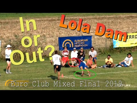 Lola Dam's Toe Drag at EUCF 2019 Mixed Final — In or Out?