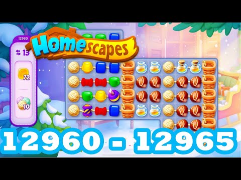 Homescapes Level 12960 - 12965 HD 3 - match puzzle | android | IOS | 12961 | 12962 | 12963 | 12964
