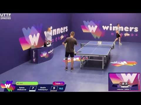 WINners League 28.08.21   Syksa Oleksandr - Siedin Volodymyr  19:30