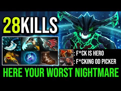 Your Worst Nightmare [Outworld Devourer] The Greatest Cancer to Counter Strength Heroes | Dota 2