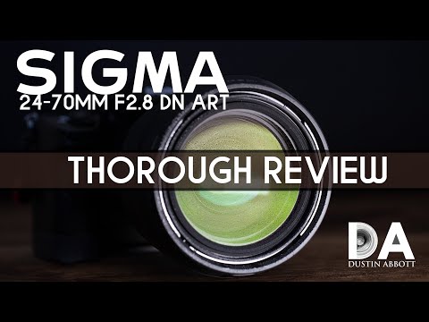 External Review Video ZG61QSD5KHU for SIGMA 24-70mm F2.8 DG DN | Art Full-Frame Lens (2019)