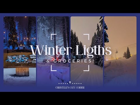 Alta Lumina in the Snow ❄️ | Grocery Shopping Haul