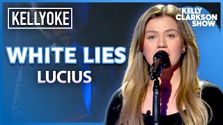 Kelly Clarkson Covers 'White Lies' By Lucius l Kellyoke