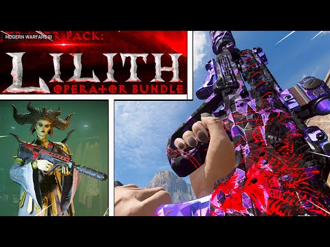 *NEW* Tracer Pack: Lilith Operator Bundle in MW2! (Red/Blood Petal Tracer Effect)