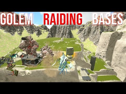 GOLEM RAIDING GIVES US SO MUCH PROFIT - ARK VALGUERO 3-MAN PVP SERVERS #17