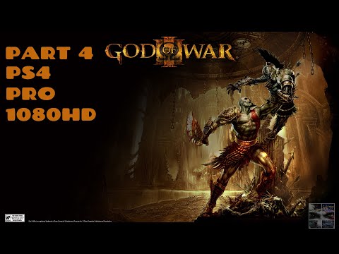 God Of War III Remastered Ps4 Pro 1080p hd Walkthrough Gameplay Part4 (Boss Fight Helios Kill)