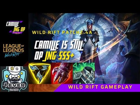Wild Rift Camille Jungle is OP Best Build