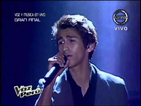 Daniel Lazo - Tema 2 AMOR AMOR en la FINAL DE LA VOZ PERU