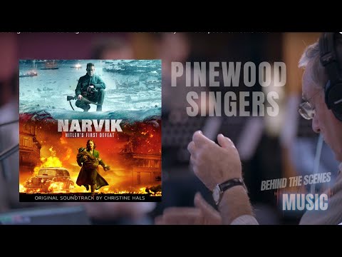 Recording the Pinewood Singers for the Narvik Soundtrack by Film Composer Christine Hals