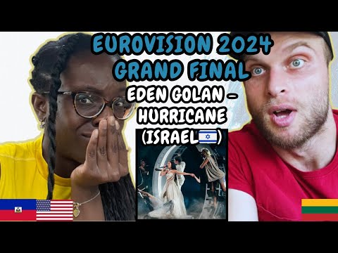 REACTION TO Eden Golan - Hurricane  (Israel 🇮🇱 Eurovision 2024 Grand Final) | FIRST TIME WATCHING