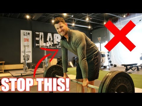 Smith Straight-back Straight-leg Deadlift