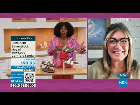 HSN | Birkenstock Footwear - All On Free Shipping 05.25.2023 - 01 PM