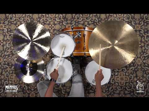 Royal 23" Cymbal Craftsman Crash/Ride Patina Cymbal - 2700g (CC23CRP-1120524U)