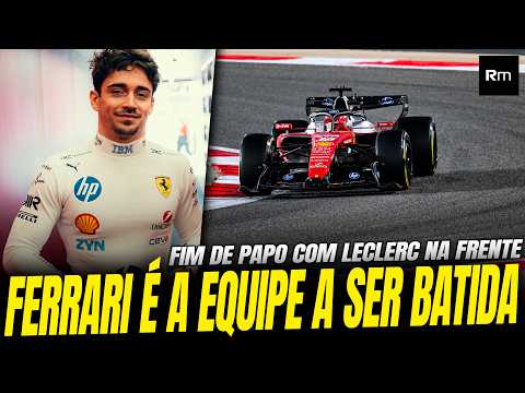 FERRARI FECHA COMO A GRANDE EQUIPE DA PRÉ TEMPORADA / ASTON É DE LONGE A PIOR #f1