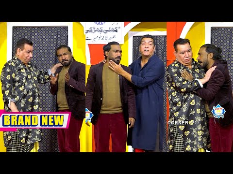 Nasir Chinyoti and Zafri Khan with Nadeem Chitta 😂 | Khuli Kharki | New Stage Drama Comedy Clip 2026