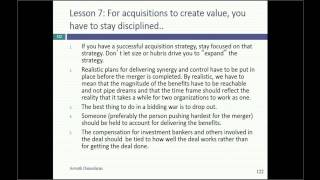 Session 25: Value Enhancement
