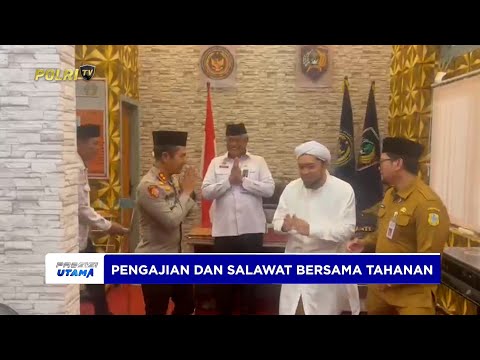 KAPOLRES HADIRI PENGAJIAN DAN SELAWAT BERSAMA PARA TAHANAN DI LAPAS KELAS IIB BONDOWOSO