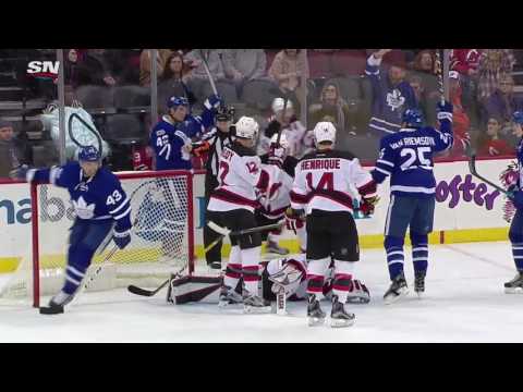Tyler Bozak 8th Goal of the Season! 1/6/2017 (Toronto Maple Leafs vs New Jersey Devils)