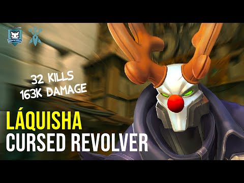 Láquisha AGGRESSIVE Androxus 32 KILLS 163K DAMAGE Paladins Competitive | Master | CURSED REVOLVER