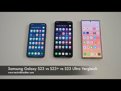 Samsung Galaxy S23 vs S23+ vs S23 Ultra Vergleich