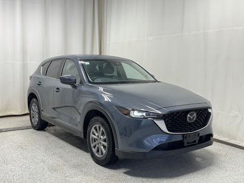 2024 Mazda CX-5 GS AWD w/o CD in Gray for sale at Park Mazda in Sherwood Park, AB