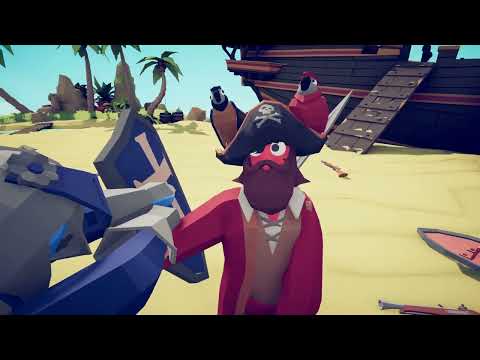 Captain + 5x Blunderbuss + Bomb Thrower vs every unit (Same Price) [TABS]