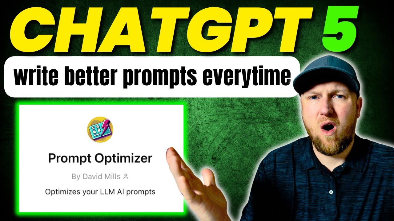 Custom ChatGPT 5 Prompt Optimizer for 10x BETTER Responses