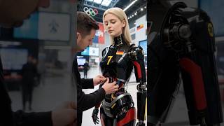 🇩🇪 Germany’s No.7 – A Glimpse Into the Robotic Future  #robot #humanoid  #athlete #Olympics #aiart