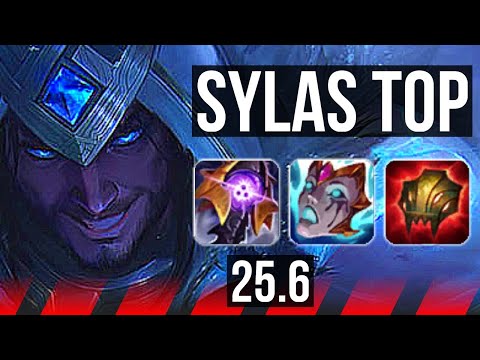 SYLAS vs SHEN (TOP) | 11/3/6 | EUW Grandmaster | 25.6
