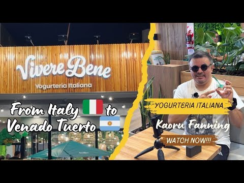 DESDE ITALIA  🇮🇹 HASTA VENADO TUERTO - VIVERE BENE!!! - SANTA FE - ARGENTINA 🇦🇷