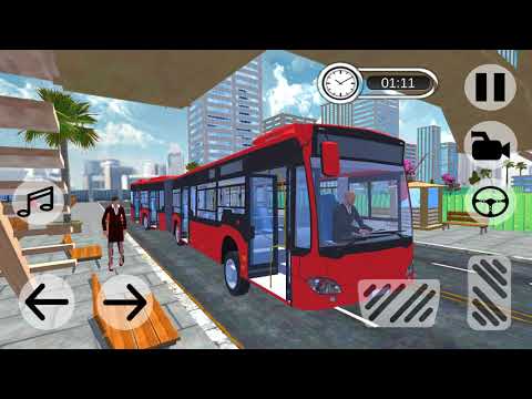 Offroad Metro Bus Game: Bus Simulator - Android Gameplay
